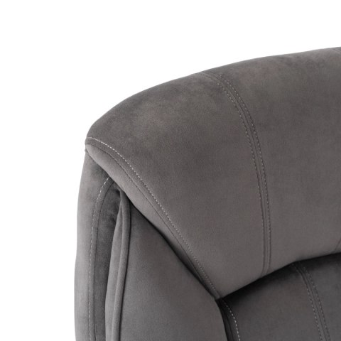 Fotel Biurowy COMFORT Obrotowy Szary Nowoczesny