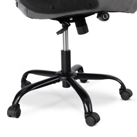 Fotel Biurowy COMFORT Obrotowy Szary Nowoczesny