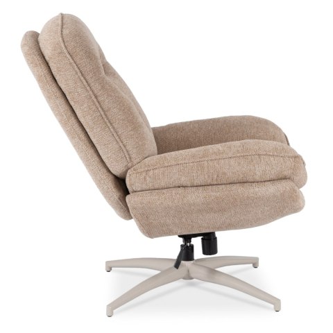 Fotel Wypoczynkowy Obrotowy MESA Beżowy