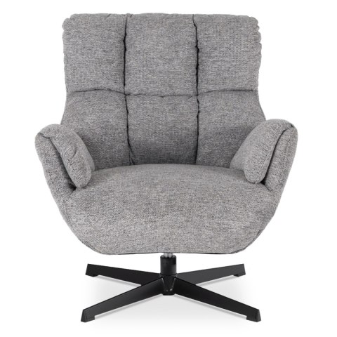 Fotel Wypoczynkowy Obrotowy REAL Szary