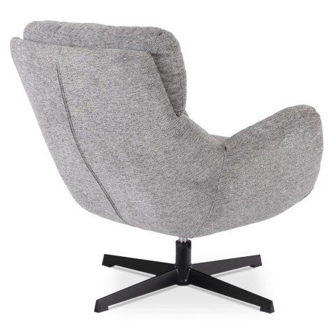 Fotel Wypoczynkowy Obrotowy REAL Szary