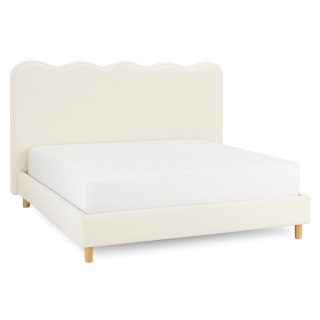 Łóżko 160x200 IZMIR Kremowe Boucle