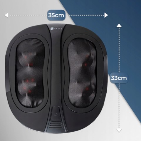 Masażer Do Stóp ME-FM04 Z Funkcją Podgrzewania Czarny