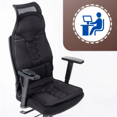 Mata Masująca Na Fotel ME-MC10 Czarna