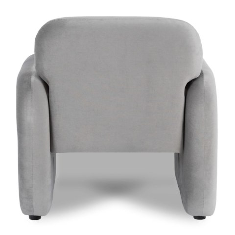 Fotel Wypoczynkowy TOGO Szary Welurowy