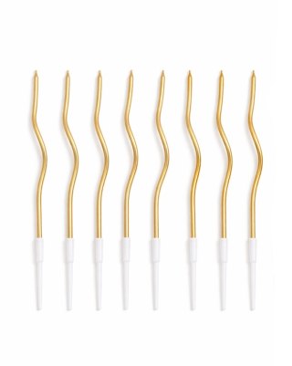 SHP Zestaw 36 świeczek SHP TWIST złoty