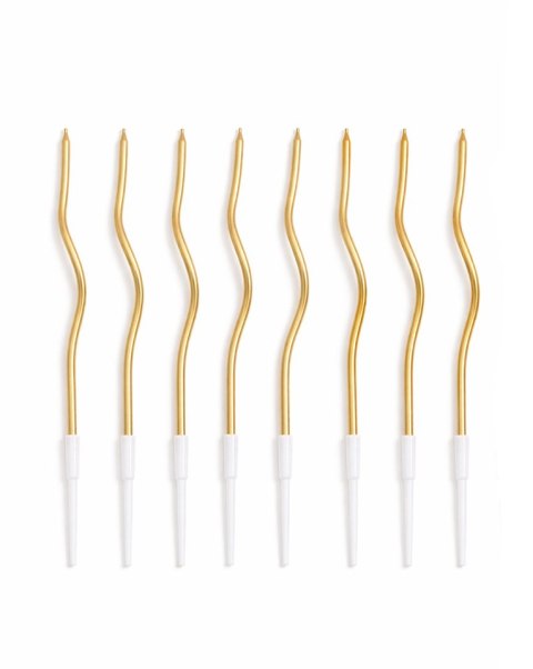 SHP Zestaw 36 świeczek SHP TWIST złoty