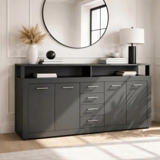 Komoda BLAGO 190 cm Antracyt