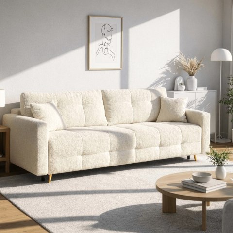 Sofa SEUL Beżowa Boucle