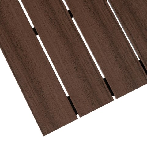 Stół Ogrodowy ARGOS 160-260 cm Orzech/Czarny