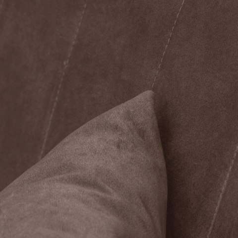 Sofa Rozkładana PORTO Brązowa Welurowa
