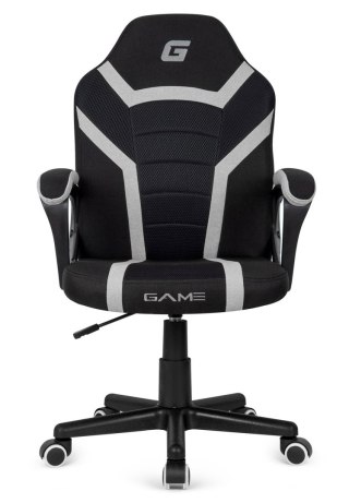 Fotel obrotowy do biurka MARIO BLACK + DARK GREY