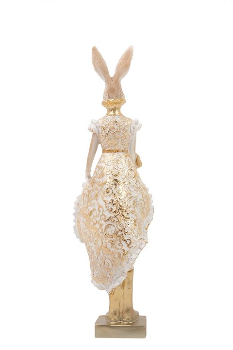 SHP Figurka dekoracyjna SHP RABBIT beżowa / złota