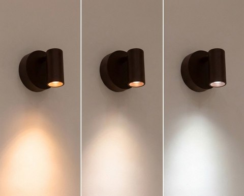 SHP Lampa ścienna SHP PICKET brązowa