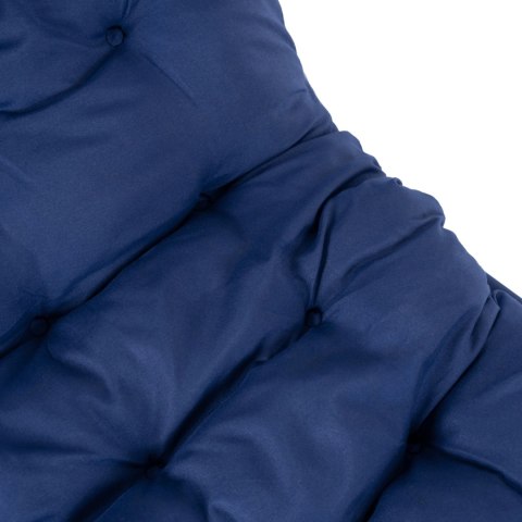 Leżak Ogrodowy Łóżko Polowe VENUS Granatowe