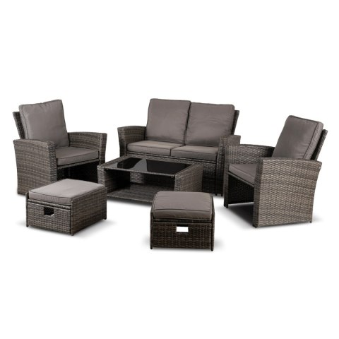 Zestaw Mebli Ogrodowych DELGADO Szary