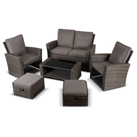 Zestaw Mebli Ogrodowych DELGADO Szary