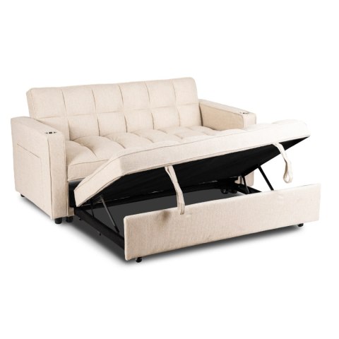 Fotel Rozkładany ASTER 2 do Spania Beżowy