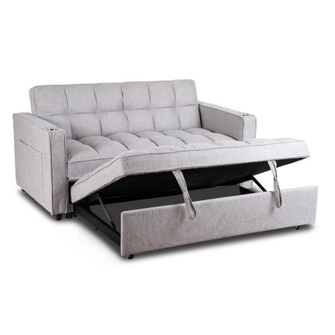 Fotel Rozkładany ASTER 2 do Spania Szary