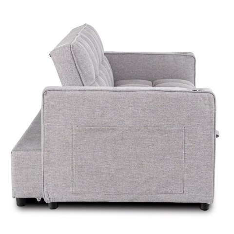 Fotel Rozkładany ASTER 2 do Spania Szary