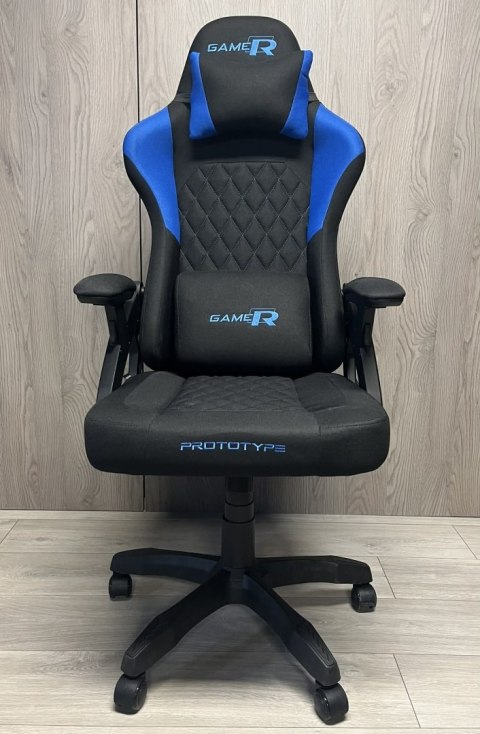 Fotel obrotowy gamingowy DESMO XL BLUE FABRIC