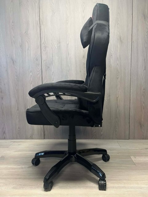 Fotel obrotowy do biurka TITAN BLACK ALCANTARA BASIC