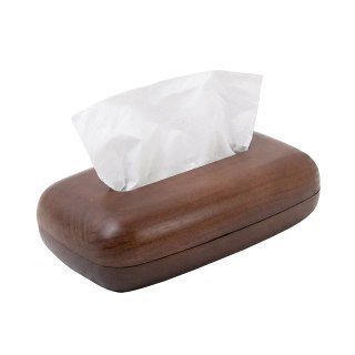 SHP Pojemnik na chusteczki SHP WOODIE brązowy
