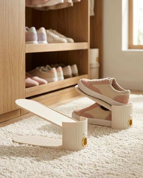 SHP Zestaw 3 wkładek do szafy na buty SHP EASY beżowy