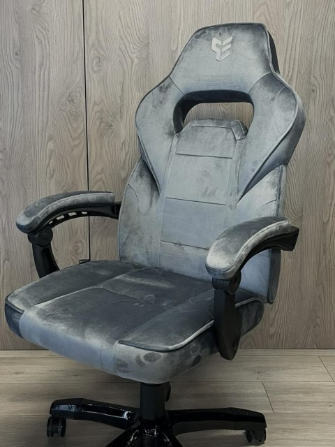 Fotel obrotowy do biurka TITAN GREY ALCANTARA BASIC