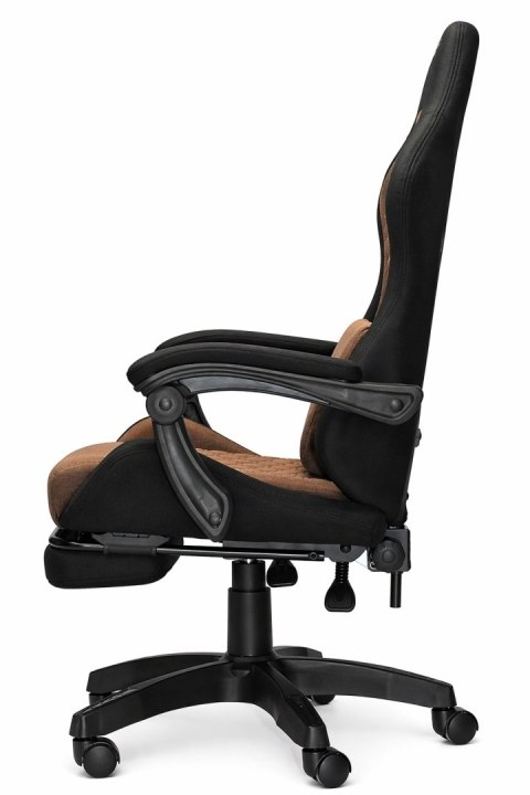 Fotel obrotowy gamingowy DIAVEL PRO FABRIC BROWN XL