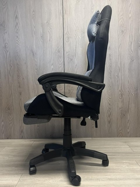 Fotel obrotowy gamingowy DIAVEL PRO FABRIC GREY XL