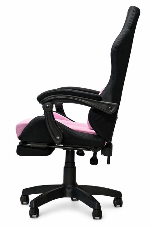 Fotel obrotowy gamingowy DIAVEL PRO FABRIC PINK XL