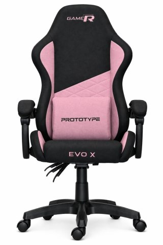 Fotel obrotowy gamingowy EVO FABRIC PINK XL