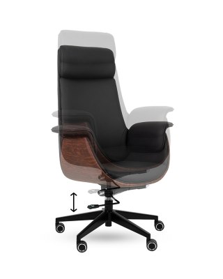 King Home Fotel biurowy ADMIRAL czarny