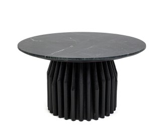 MaMaison MaMaison stolik kawowy LEVANTE 75 czarny marmur / drewno