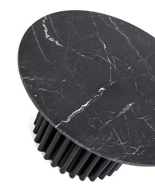 MaMaison MaMaison stolik kawowy LEVANTE 75 czarny marmur / drewno