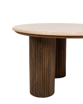 MaMaison MaMaison stolik kawowy RAGNO 68 marmur / drewno