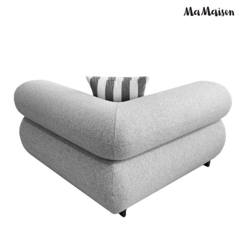 MaMaison MaMaison sofa narożna ogrodowa ALEXANDER 4 szara (poduszki i pokrowiec w zestawie)