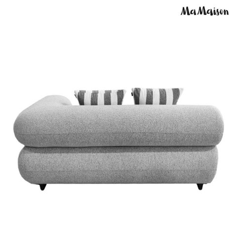 MaMaison MaMaison sofa narożna ogrodowa ALEXANDER 4 szara (poduszki i pokrowiec w zestawie)