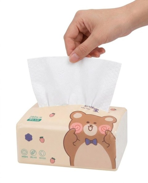 SHP Zestaw 4 opakowań chusteczek 4-warstwowe SHP SOFT 4