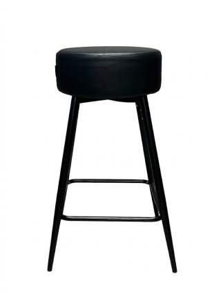 Krzesło barowe ASTI AVA BLACK PU hoker BAR
