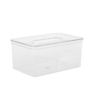 SHP Pojemnik na chusteczki SHP CLARID transparentny
