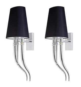 Moosee MOOSEE zestaw 2 sztuk lamp ściennych DEVIL WALL 1 czarny