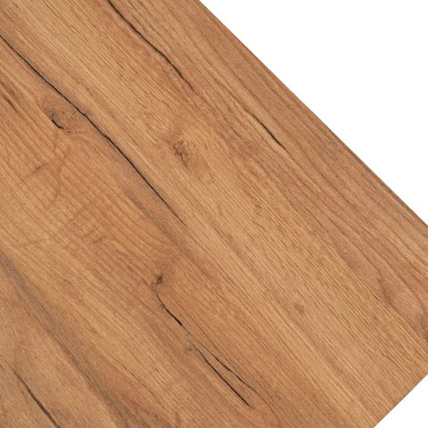 Zestaw Stół MAX 80-160 cm Dąb Craft/Czarny i 4 Krzesła PERU Czarne