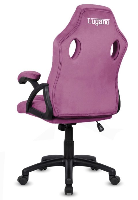 Fotel obrotowy do biurka CARRERA M ALCANTARA PURPLE II GATUNEK