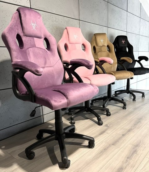 Fotel obrotowy do biurka CARRERA M ALCANTARA PURPLE II GATUNEK