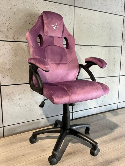 Fotel obrotowy do biurka CARRERA M ALCANTARA PURPLE II GATUNEK