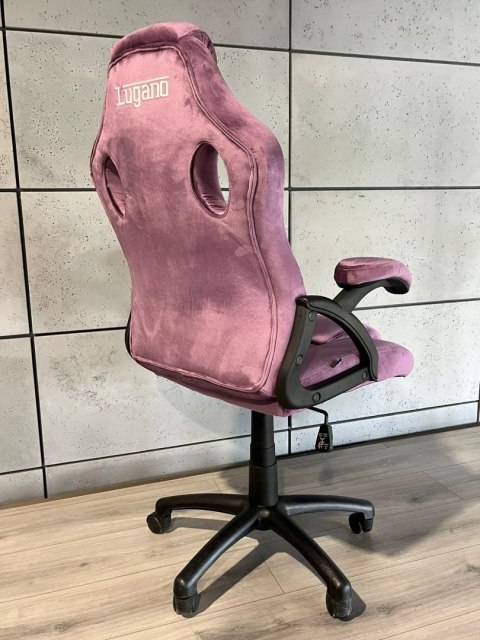 Fotel obrotowy do biurka CARRERA M ALCANTARA PURPLE II GATUNEK