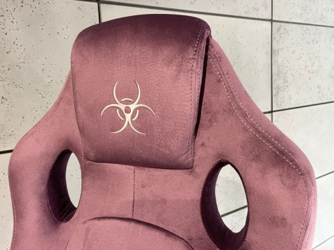 Fotel obrotowy do biurka CARRERA M ALCANTARA PURPLE II GATUNEK