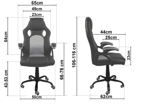 Fotel obrotowy do biurka CARRERA M ALCANTARA PURPLE II GATUNEK
